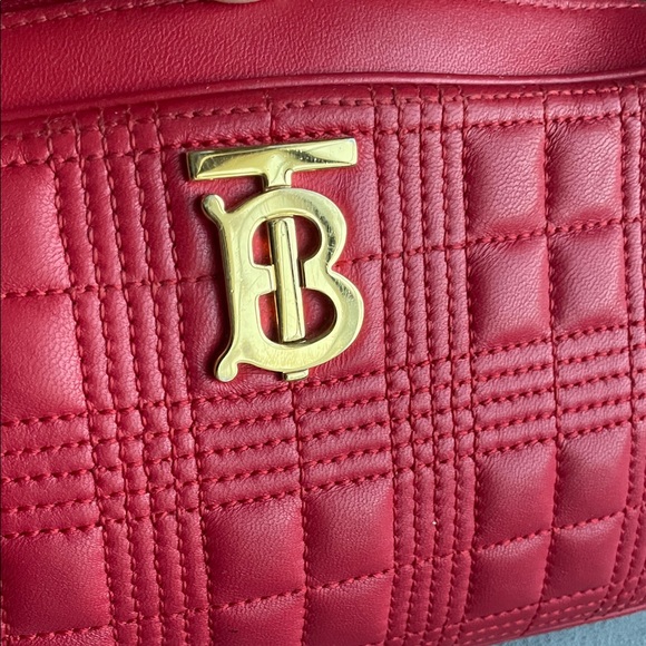 Burberry Lambskin Quilted Shoulder Bag - Picture 5 of 9